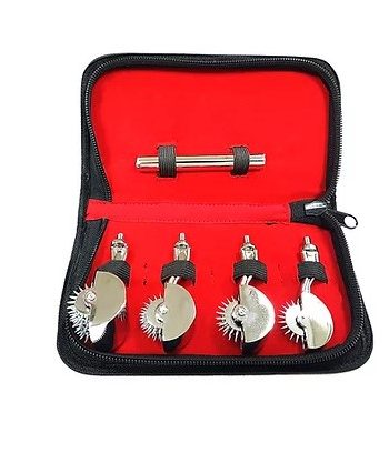 Stainless Steel 4 Pinwheel Set